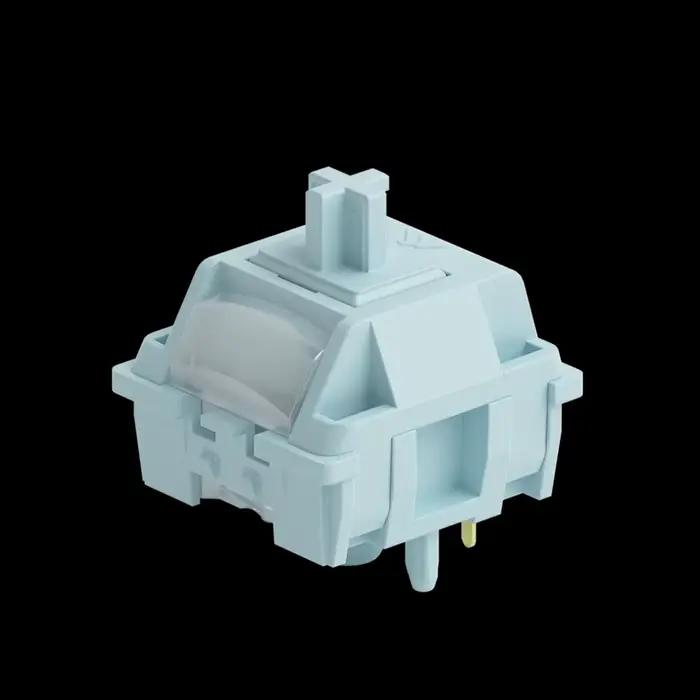 Interrupteurs silencieux bleus KTT pour clavier mécanique