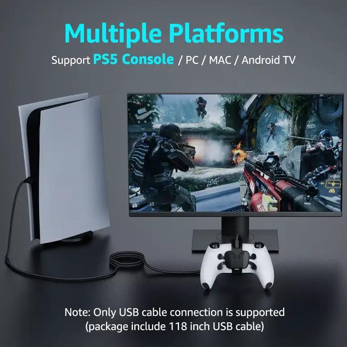 Palettes IWGAME Plug and Play pour contrôleur PS5