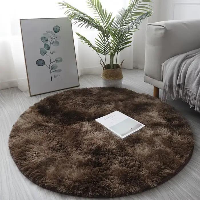 Tapis rond Shaggy circulaire