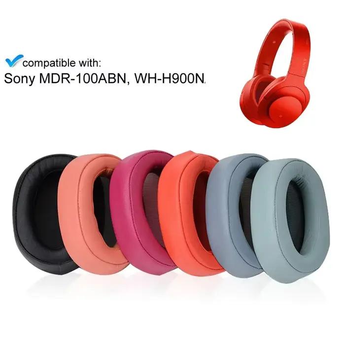 Coussinets d'oreille de remplacement pour écouteurs Sony MDR-100ABN WH-H900N, pièce de réparation pour casque Sony