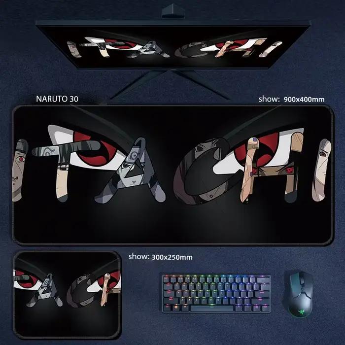 Naruto tapis de souris Anime jeu bidimensionnel créatif bureau clavier personnalisé