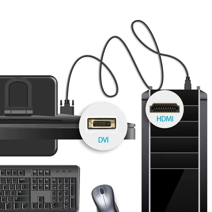 Câble HDMI vers DVI 4K