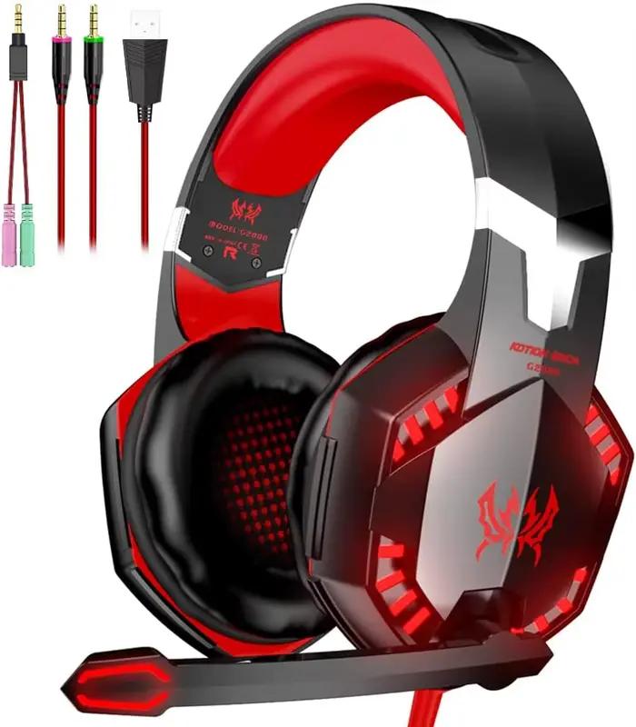 Écouteurs de jeu ass Surround avec Microphone antibruit