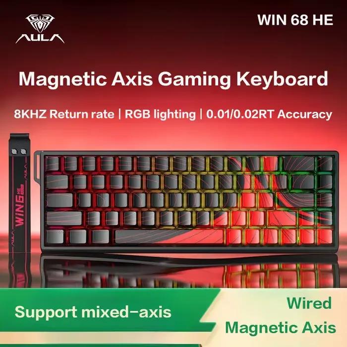 AULA WIN 68 HE clavier à axe magnétique RT
