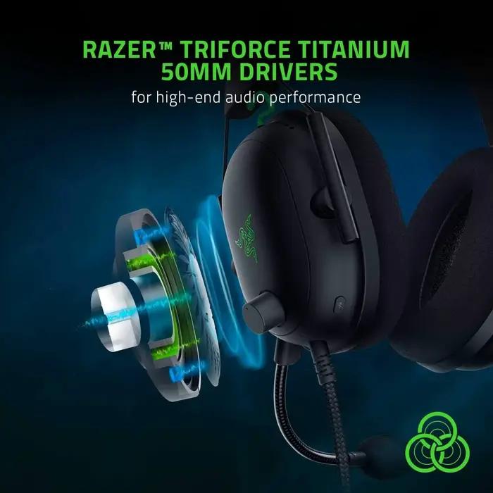 Casque de jeu Razer BlackShark V2 avec carte son Surround THX 7.1