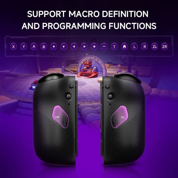 Contrôleur de commutation sans fil NYXI Hyperion 2 avec Joystick Hall Vibration réglable RVB