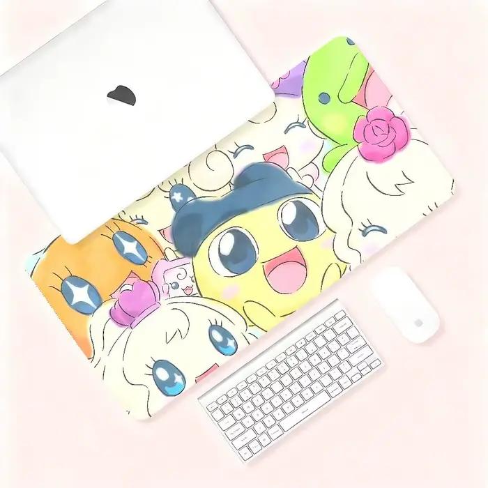 Tapis de souris T-Tamagotchis design moderne élégant pour bureau grande taille couleurs variées amélioration de la productivité et de la précision pour travailleur professionnel graphiste développeur