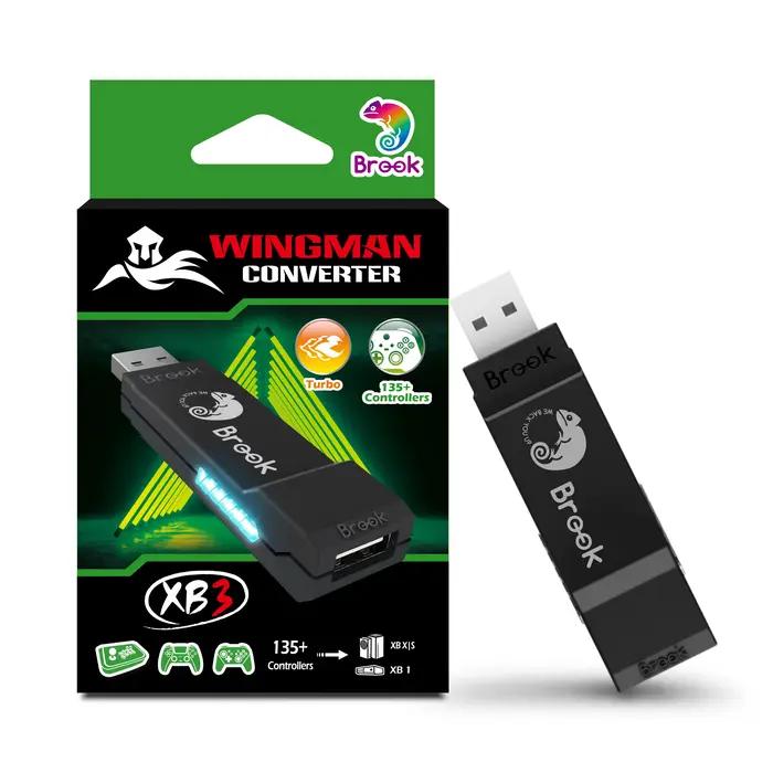 Convertisseur Brook Wingman XB2/XB3 sans fil ; adaptateur XB3 pour Xbox Series X/S