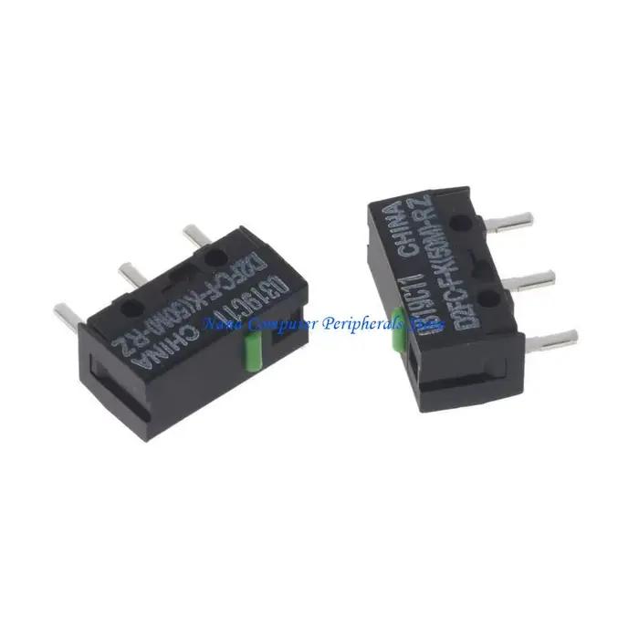 F68C 2 pièces/ensemble Original point vert D2FC-F-K(50M)-RZ souris Micro commutateurs