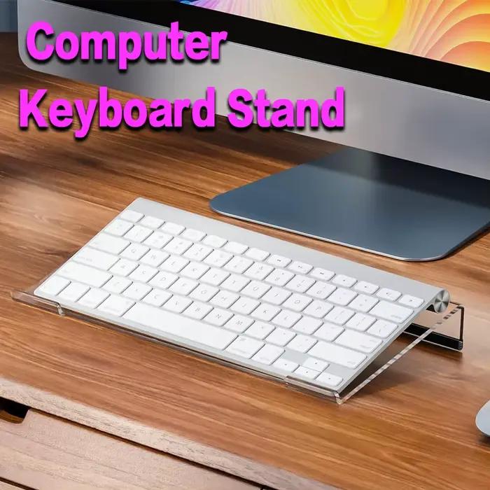 Support de clavier – Support de clavier Transparent en forme de Z