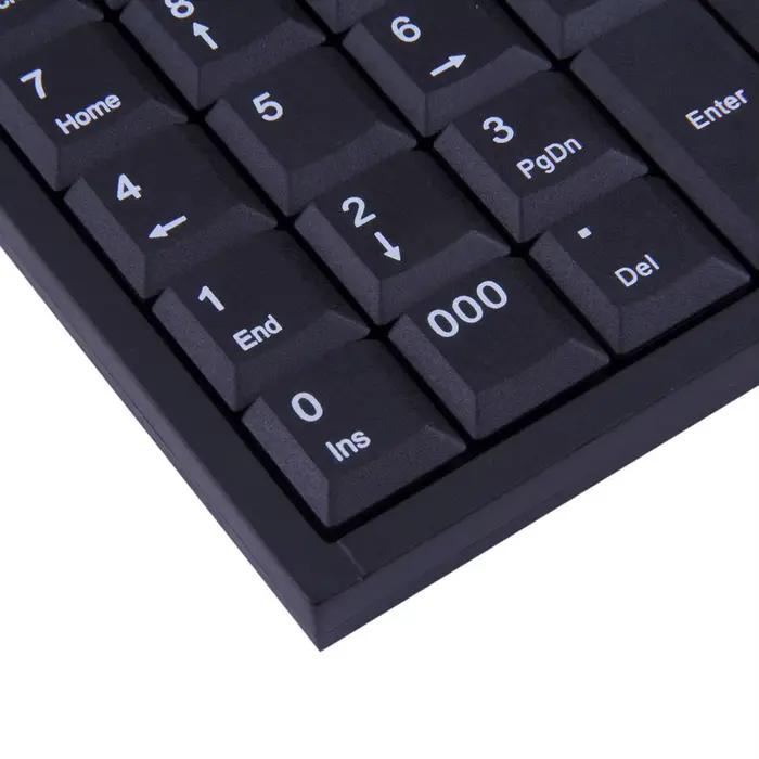 9 touches clavier numérique filaire pavé