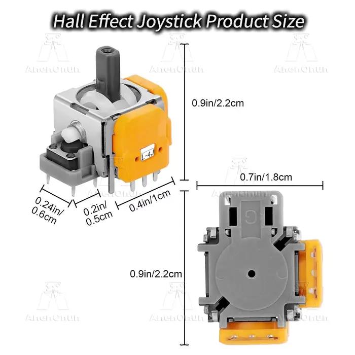 Module de capteur de joystick à effet Hall pour manette PS5