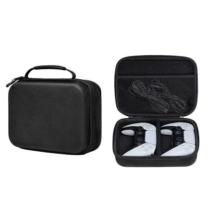 Convient pour PS5/PS4 et divers contrôleurs de jeu - boîte de rangement portable pour double contrôleur