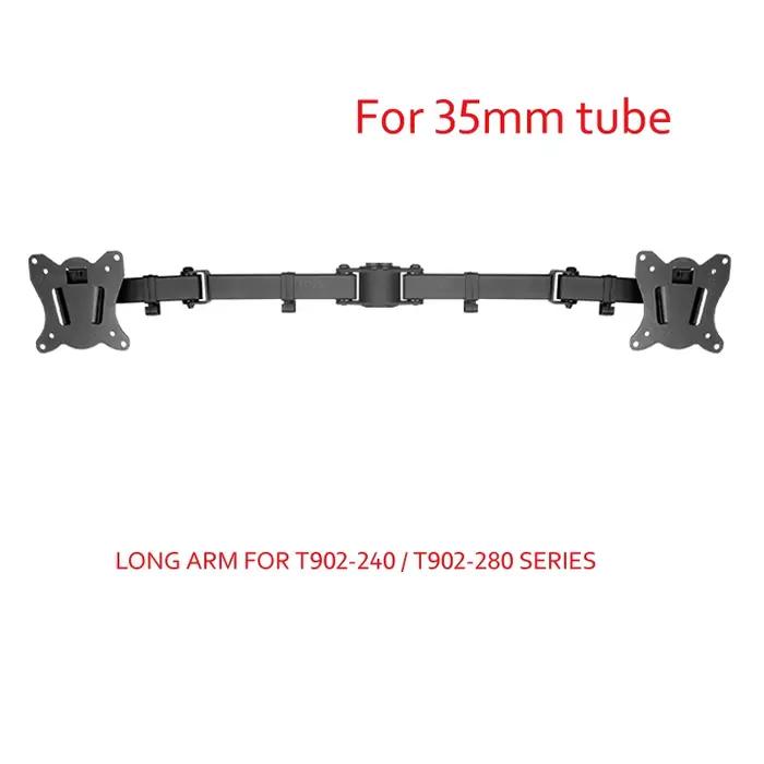 T902-240 bras long pour double moniteur extension pièce accessoire DIY pour 10 "-27" ordinateur agne Mount