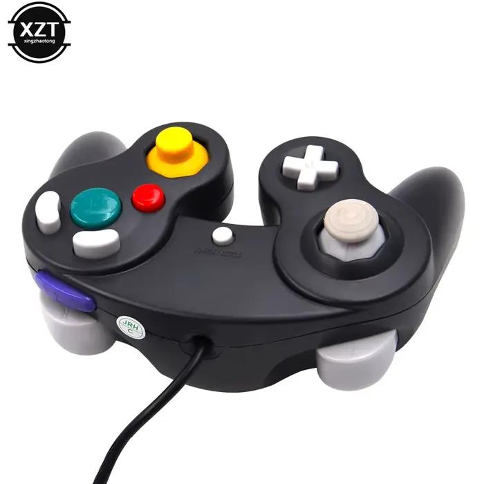 Contrôleur de jeu filaire classique pour console NGC GameCube double mode confortable à offrir pour passionnés de jeux occasions spéciales