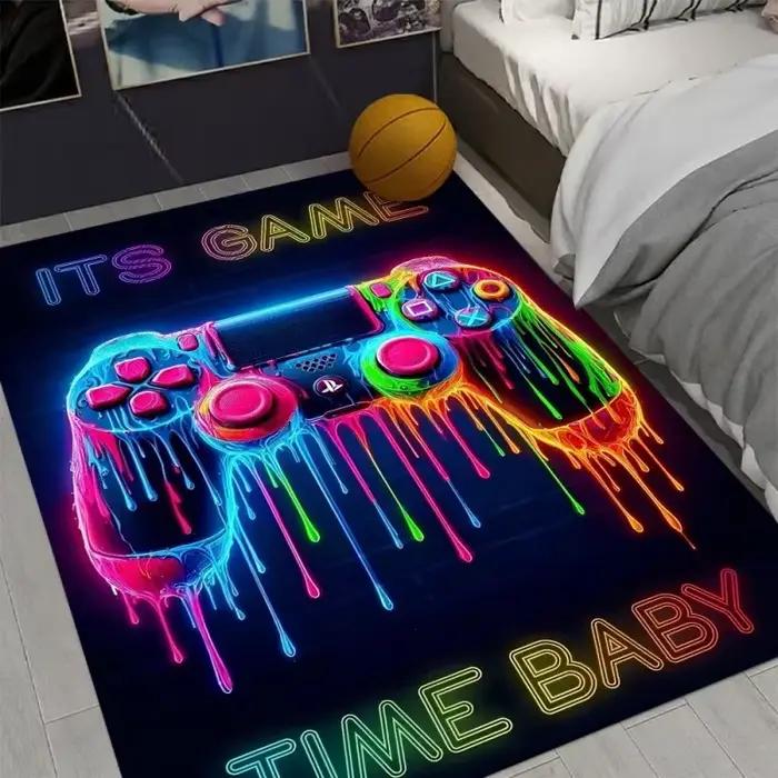 Tapis de jeu VIKAMA avec design de manette