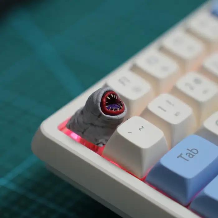 Capuchons de touches personnalisés en résine Dragon Monster Hunter pour clavier mécanique