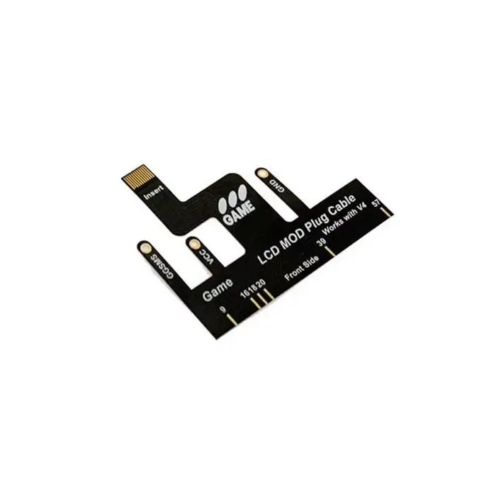Kit d'écran LCD Full Display HighLit pour console Game Gear GG V4.2 avec sortie VGA et luminosité réglable
