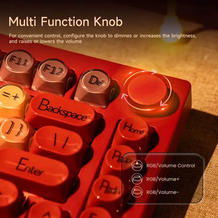 AKKO 5075 X Veekos K75 clavier mécanique de jeu 75% rvb 3/5 broches