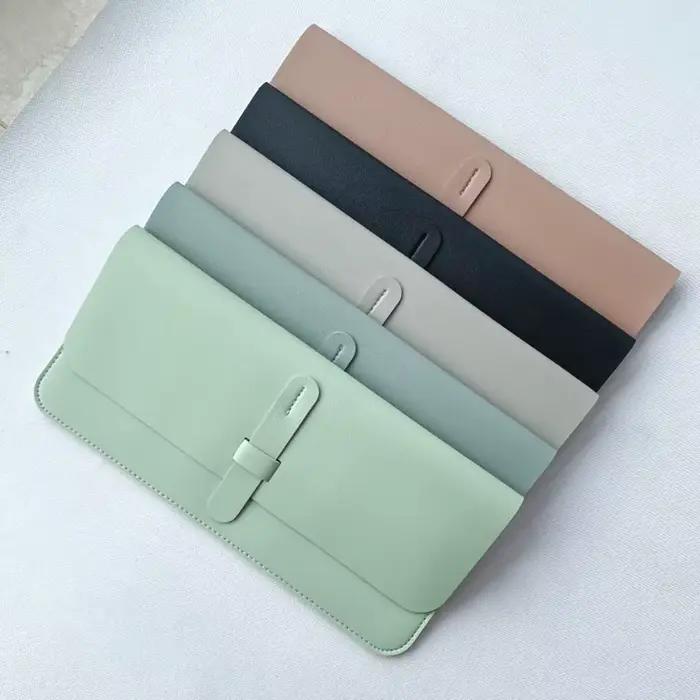Juste de clavier sans fil anti-poussière en cuir PU