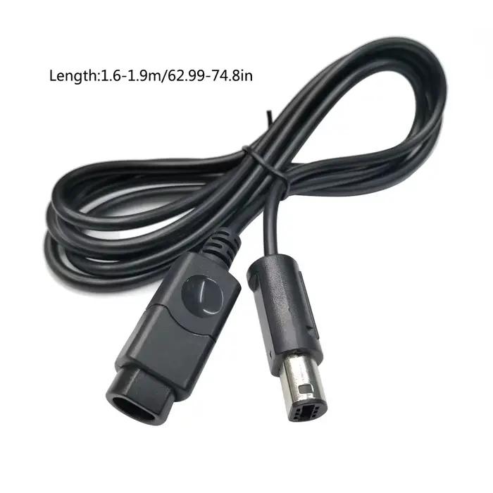 Câble d'extension nickelé pour contrôleur NGameCube, longueur 1.8m, 2 pièces