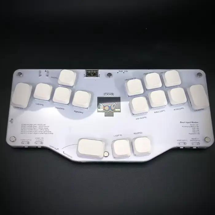 Mixbox clavier à une main profil bas personnalisé filaire rvb échangeable à chaud ergonomique Mini