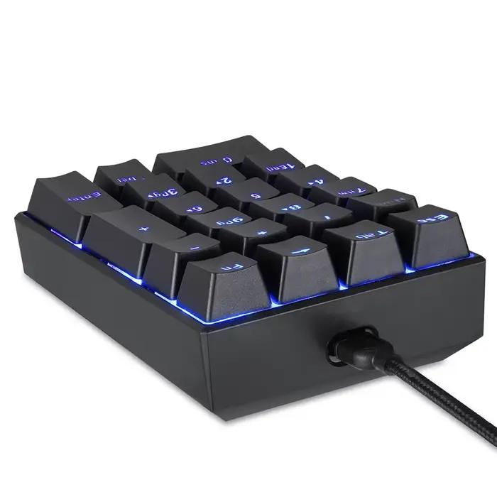 K23 clavier numérique 21 touches USB filaire pavé