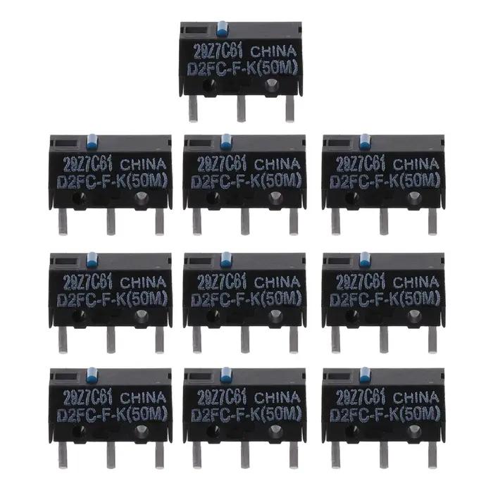 Micro-interrupteur de souris Original D2FC-F-K (50M de clics)