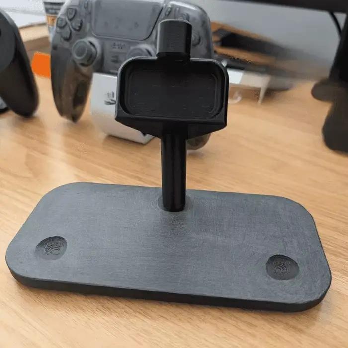 Support de manette Steam pour ordinateur de bureau avec organisateur de câbles design moderne pour gamer élégance et praticité occasions spéciales