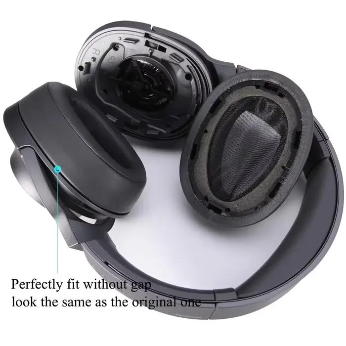 Coussinets d'oreille de remplacement pour écouteurs Sony MDR-100ABN WH-H900N, pièce de réparation pour casque Sony
