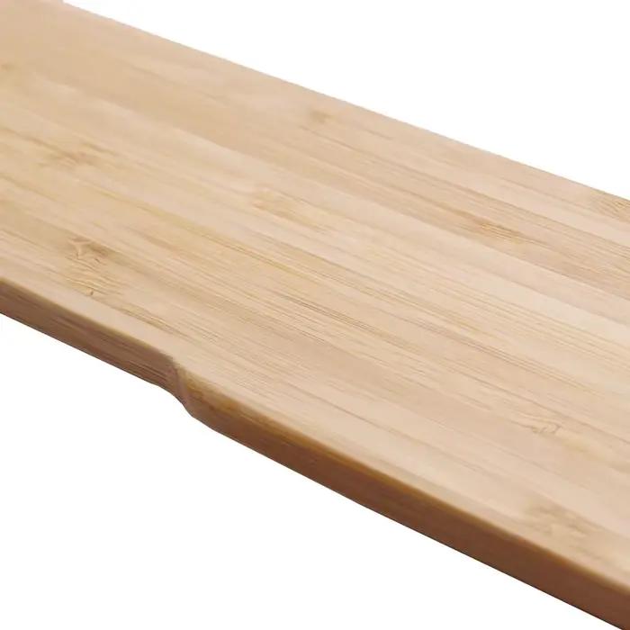 Repose-main en bois de bambou pour clavier mécanique