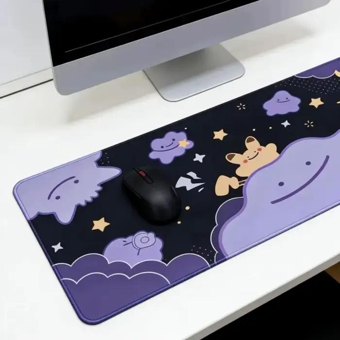 Tapis de souris Purple Starry Night