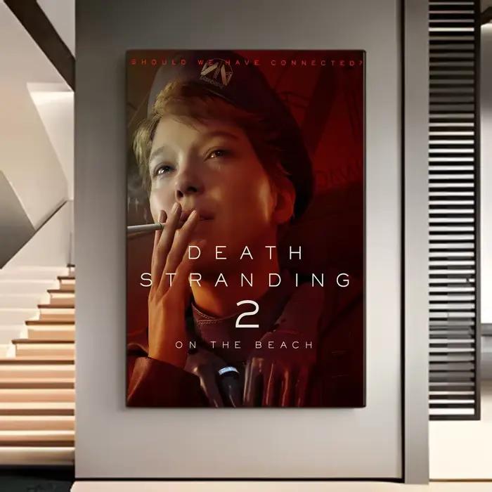 Affiche murale de jeu vidéo japonais D-Death Stranding