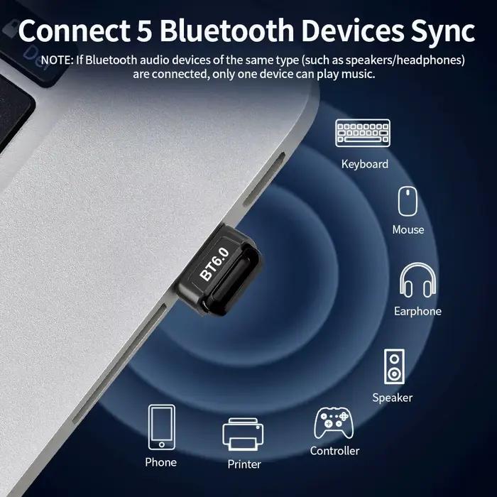 Adaptateur USB Bluetooth 6.0 (LPM : 14