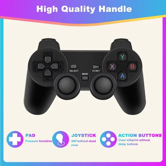 Contrôleur sans fil 706 pour PS3/consoles de jeux/Win PC/TV Box/ordinateur portable avec 360 ° Joystick adapté au