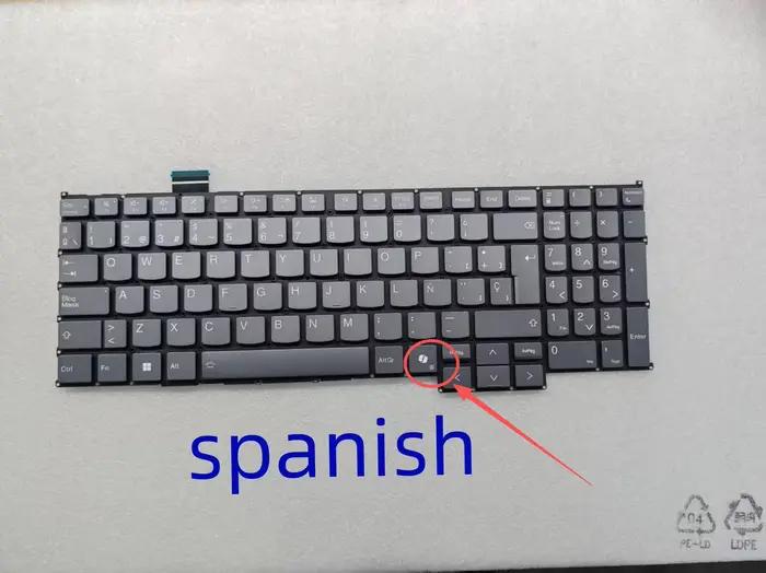 Nouveau clavier US/UK/SP/ITA pour Lenovo ThinkBook 16 G6 ABP IRL 16 G7 IML AHP ARP 16p G5 IRX avec rétro-éclairage