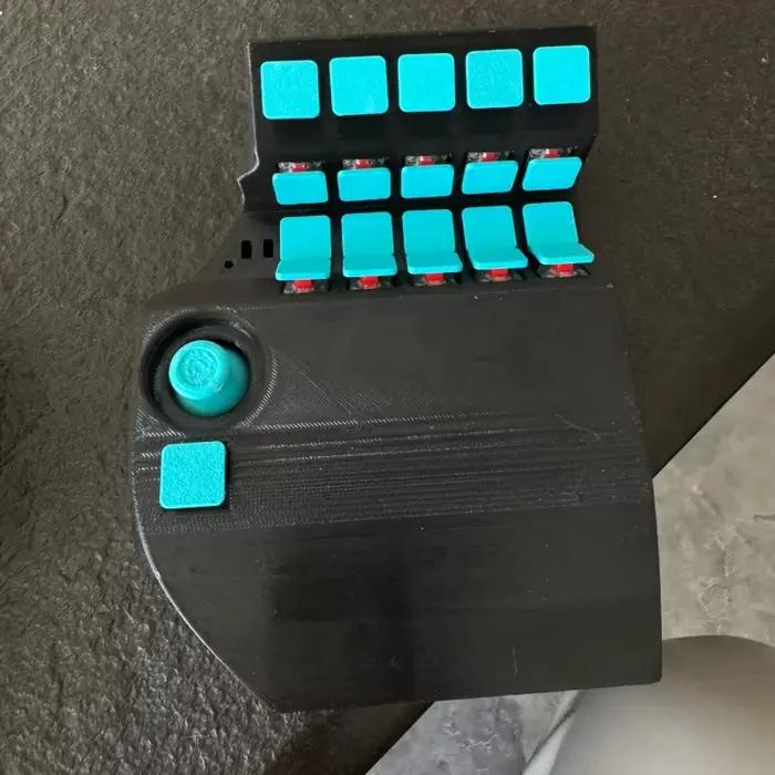 NOUVEAU Clavier de jeu incurvé à une main