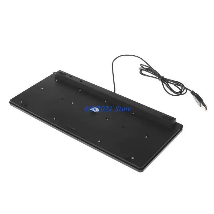 F3KE 104 touches clavier Ultra-mince câble USB Mini