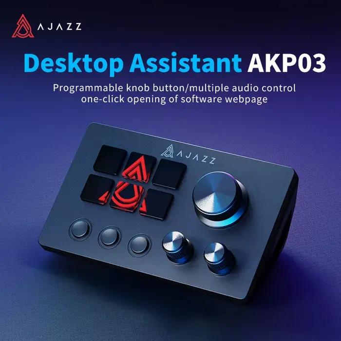 Clavier mécanique programmable Ajazz AKP03E/153E