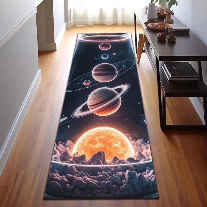 Tapis coloré de chemin de galaxie