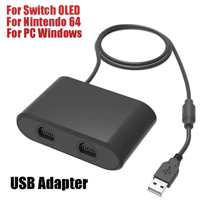 Convertisseur adaptateur USB pour manette Nintendo Switch 64