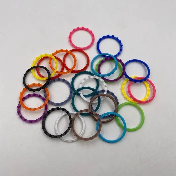 1 ~ 5 paires pour contrôleur PS5, anneaux de manette d'accent analogique