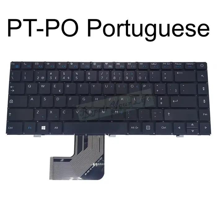 Clavier Espagnol PT-PO Bulgare US RU pour Ordinateur Portable DEXP Navis P100 Pièce de Rechange Nouvelle et Testée Individuellement Occasions Spéciales Polyvalence Linguistique