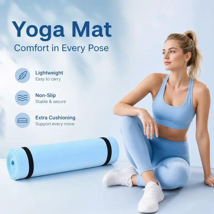 Tapis de yoga antidérapant