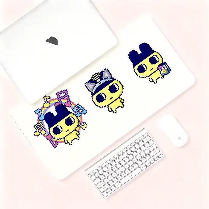 Tapis de souris T-Tamagotchis design moderne élégant pour bureau grande taille couleurs variées amélioration de la productivité et de la précision pour travailleur professionnel graphiste développeur