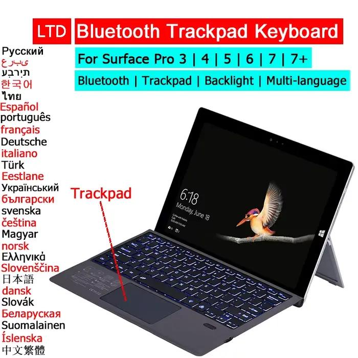 Clavier Bluetooth pour Surface Pro 3 4 5 6 7 Plus