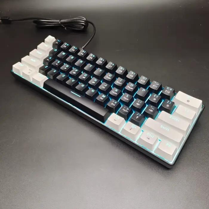 Mini clavier de jeu compact rétro4.2 RVB