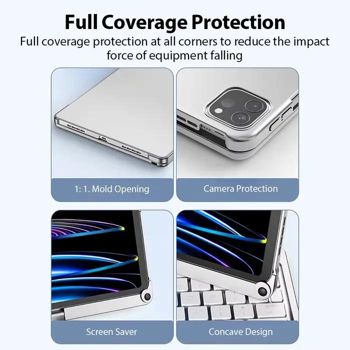 Étui pour clavier magique pour iPad Air 11 13 M2 2024/M3 2025