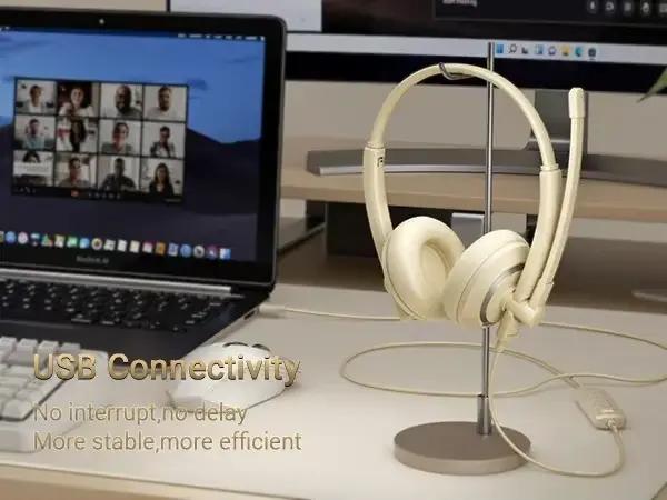 AWATRUE EH10 casque USB pour ordinateur portable