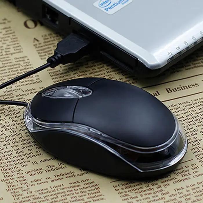 Souris optique filaire USB à 3 boutons